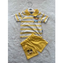 Nurcan Bebe Polo Yaka Çizhili Süprem Erkek Takım