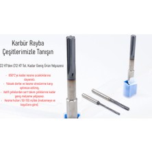 Tissenbach Pvd Kaplamalı Karbür Rayba Ø9.0 H7