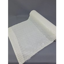 Başak Ev Tekstili Pvc Küpür Dantel Raf ve Dolap Örtüsü Runner (Beyaz)