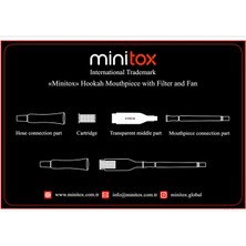 Minitox Nargile Marpucu (Fanlı ve Filtreli)