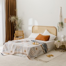 Out Yuy Bohem Tarzı %100 Pamuklu Ince Battaniye Çok Işlevli Battaniye 150*200CM Stil 1 (Yurt Dışından)