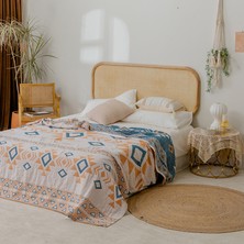Out Yuy Bohem Tarzı %100 Pamuklu Ince Battaniye Çok Işlevli Battaniye 150*200CM Stil 4 (Yurt Dışından)