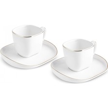 Karaca Streamline Plato 2 Kişilik Çay Fincanı 220 ml
