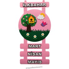 Keçe Mevsimler Panosu Mevsim Şeridi