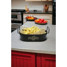 Mini Oval Patates & Cips Sunumluk 21 cm 6 Adet