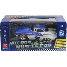 Nessiworld MK8038B Kumandalı Sesli Işıklı Polis Arabası 1:16 -Can Oyuncak