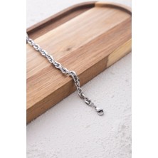 By Florya Jewelry Çelik Büyük Burgu Bileklik Kararmaz 18 cm