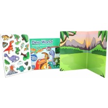 83915 Dıno World Manyetik Hikaye Oluşturma