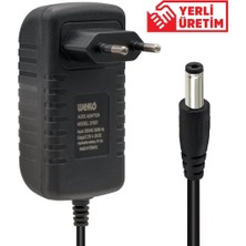 Weko 7.2 Volt - 2 Amper 5.5*2.5 Uçlu Ledli Yerli Üretim Akü Şarj Cihazı (OUT:6V-2A)