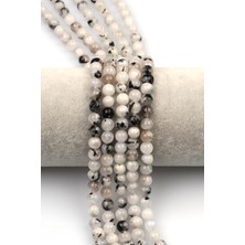 Ay Taşı Doğal Taş Dizi 6 mm Küre Kesim