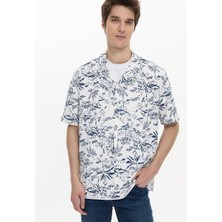 Ltb HAMEKE X Çiçek Desenli Erkek  Gömlek 12244915225008