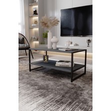 Modern & Şık Orta Sehpa  Metal Çerçeve ile Dayanıklı Tasarım, Minimalist ve Fonksiyonel, Salon ,ofis