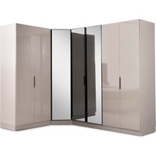 Avm 24 Nil %100 Mdf Köşe Yatak Odası Takımı