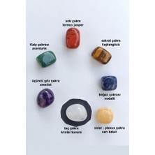 Çakra Taşları 7 Çeşit Doğal Taş 415