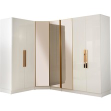 Avm 24 Dicle Köşe Yatak Odası Takımı %100 Mdf