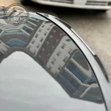 Furens Renault Megane 2 Sedan Bagaj Üstü Yarasa Spoiler Bagaj Çıtası Piano Black