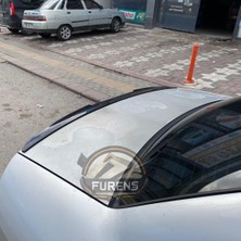 Furens Renault Megane 2 Sedan Bagaj Üstü Yarasa Spoiler Bagaj Çıtası Piano Black
