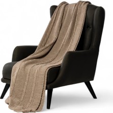 Woolhome Triko Koltuk Şalı 170X130