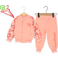 Crassi Bebek Kız Takım 3lü Kolej Ceketli