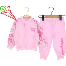 Crassi Bebek Kız Takım 3lü Kolej Ceketli