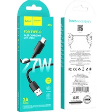 Hoco X96 Hyper 27W Type-C To USB Hızlı Şarj Veri Kablosu