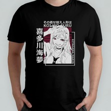 Pixxa My Dress Up Darling Anime Manga %100 Pamuklu Bisiklet Yaka T-Shirt Model 6
