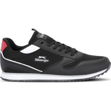 Slazenger INVICIBLE Erkek Sneaker Koşu & Yürüyüş Ayakkabısı Siyah / Beyaz