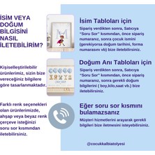 Çocuk Kalbi Atölyesi Batman Temalı Çocuk ve Bebek Odası Isim Tablosu