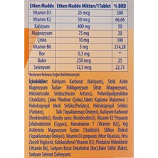 Phytodef D3 + K2 + Calcium + Magnesium Citrate - 30 Film Tablet