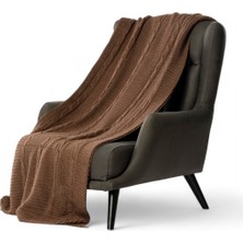 Woolhome Triko Koltuk Şalı 170X130