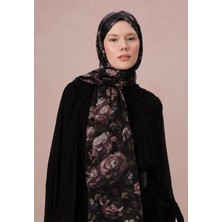 Fresh Scarfs Wıld Rose Desen Vual Şal Lavanta