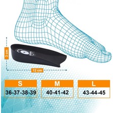 Black Deer Lengthening Technology 3 cm Extender  Siyah Boy Uzatıcı Tabanlık Gizli Topuk Yükselten