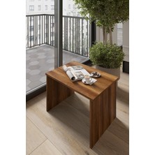 Barok Renk Modern ve Dayanıklı Tasarım Balkon Ofis ve Bahçe  Teras Masası