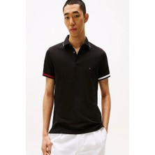 Tommy Hilfiger Flag Cuff Slım Fıt Polo
