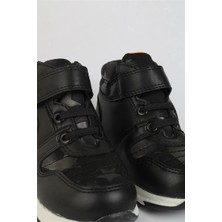 Moda Lime Unisex Sıcak Tutan Astarlı Chunky Kaymaz ve Rahat Taban Çocuk Kışlık Bot Kışlık Çocuk Bot