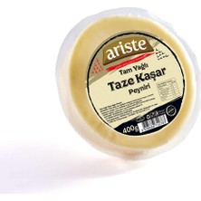 Ariste 3'lü Tam Yağlı Taze Kaşar Peyniri 1200 gr (400gr x 3)