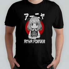 Pixxa Spy x Family Anya  %100 Pamuklu Bisiklet Yaka T-Shirt Model 3
