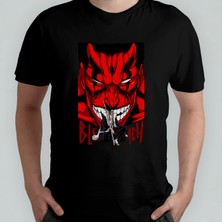 Pixxa Bleach Zaraki Kenpachi %100 Pamuklu Bisiklet Yaka T-Shirt Model 3