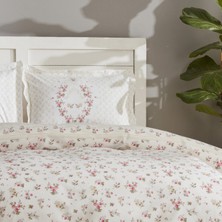 Karaca Home Sonya Yeşil %100 Pamuk Çift Kişilik Nevresim Takımı