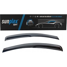 Sunplex Fiat Nemo 2007-2024 Cam Rüzgarlığı 2 Parça