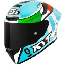 KYT Tt-Revo Kask Leopard Edıtıon Trıcolore (Şeffaf Vizörlü)