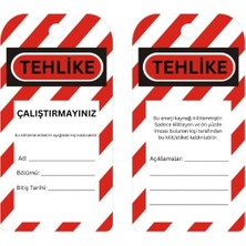 Yade-Boshi Tehlike Uyarı  Etiketleri -Levhaları Eked |yd-Tr-Etiket