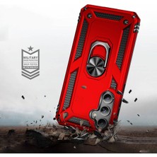 Galaxy S23 Fe Uyumlu Zore Vega Kılıf-Kırmızı