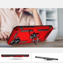 ZORE Apple iPhone 16 Kılıf Zore Vega Kapak-Kırmızı
