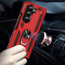 ZORE Galaxy Z Fold 5 Uyumlu Zore Vega Kılıf-Mavi