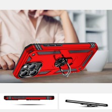 ZORE Apple iPhone 16 Pro Kılıf Zore Vega Kapak-Kırmızı