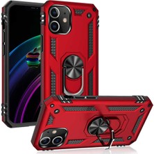 ZORE Apple iPhone 12 Mini Uyumlu Zore Vega Kılıf-Kırmızı