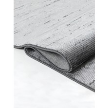 Colore Home Nadide Toz Vermez Tüy Vermez Saçaksız Dokuma Halı Antrasit Yolluk Antrasit Halı