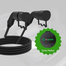 Truwatt ZT110 Elektrikli Araç Şarj Kablosu Type-2 32A/22KW/380V (10 Metre)
