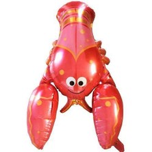 Parti Dükkanım Istakoz Folyo Balon 95  cm